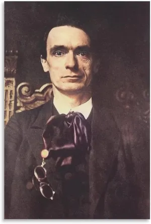 Rudolf Steiner Vintage Art Poster (24) Poster Decorative Painting Canvas Wall Art Living Room Posters Bedroom Painting 24x36inch(60x90cm)