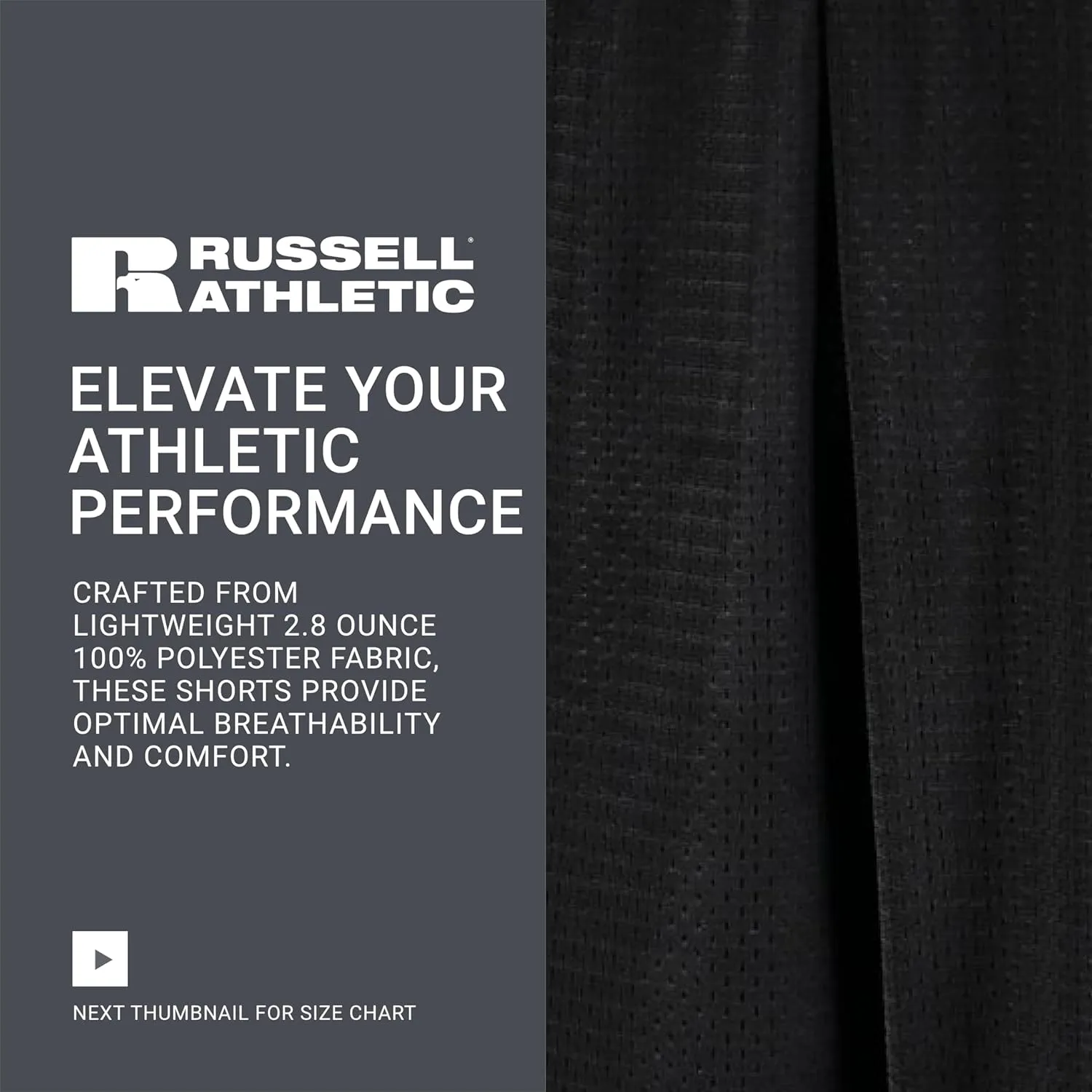 Russell Athletic Men's Mesh Pocket Short