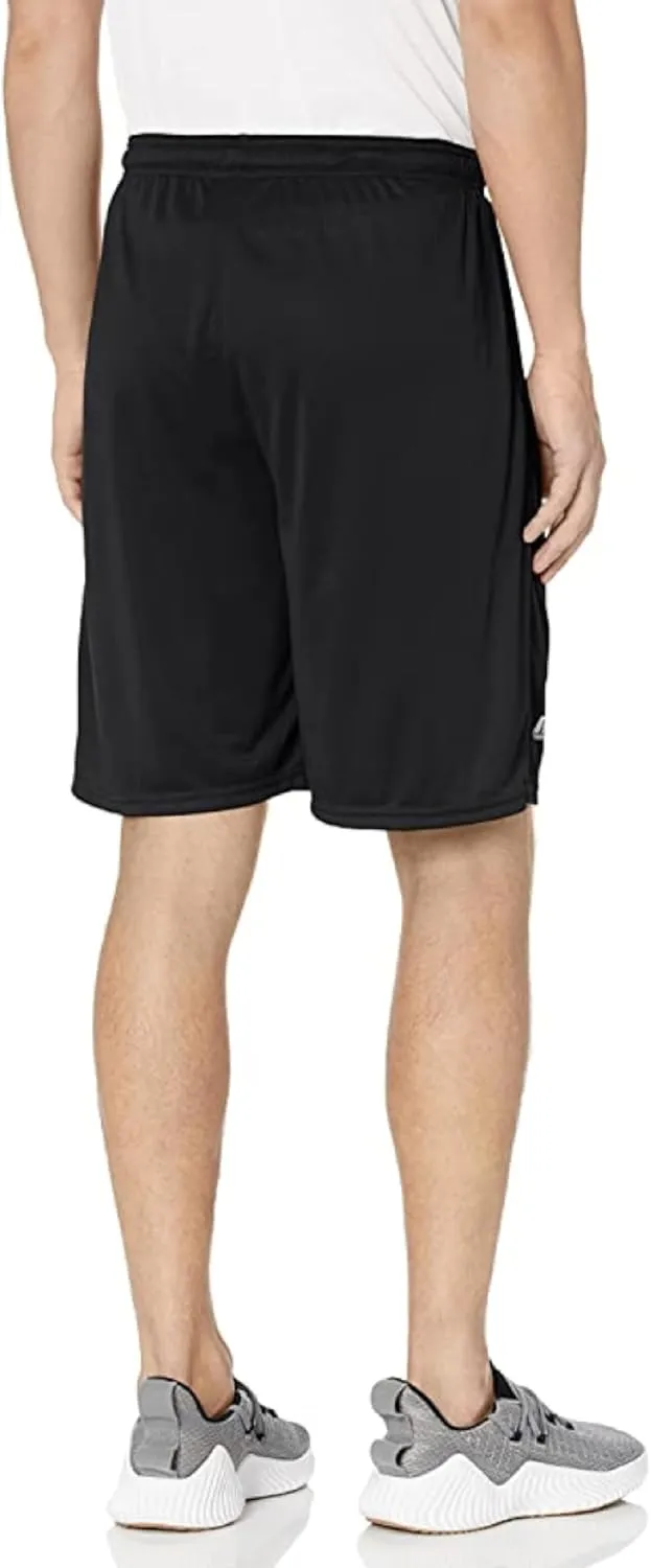 Russell Athletics Men's Dri Power Essential Performance Shorts with Pocket - Workout and Gym Active Wear