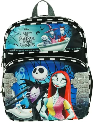 Ruz Disney Nightmare Before Christmas 3-D EVA Molded 12 Inch Backpack
