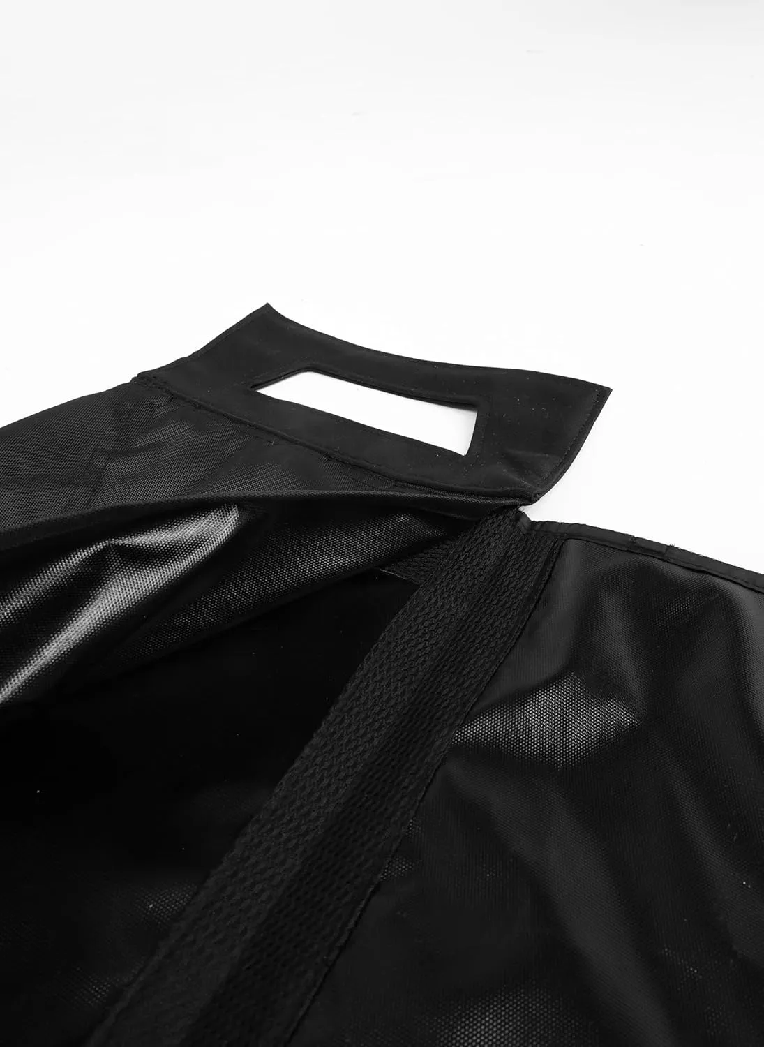 Salt Glove Bag Smell-Proof Durable Odor Containing Bag for Gloves - Large - Water-Resistant and Easy to Clean Smell Proof Bag - Black