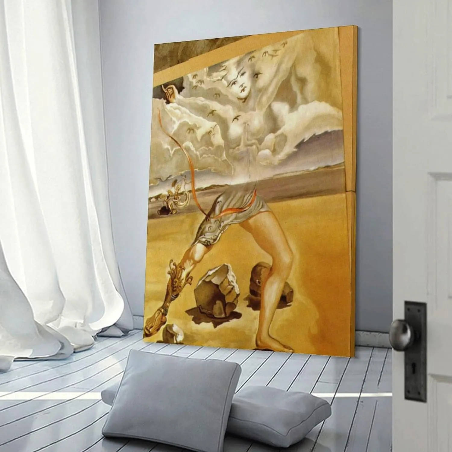 Salvador Dali Poster Mural Painting for Helena Rubinstein (panel 1) Picture Print Wall Art Poster Painting Canvas Posters Artworks Room Aesthetic 24x36inch(60x90cm)