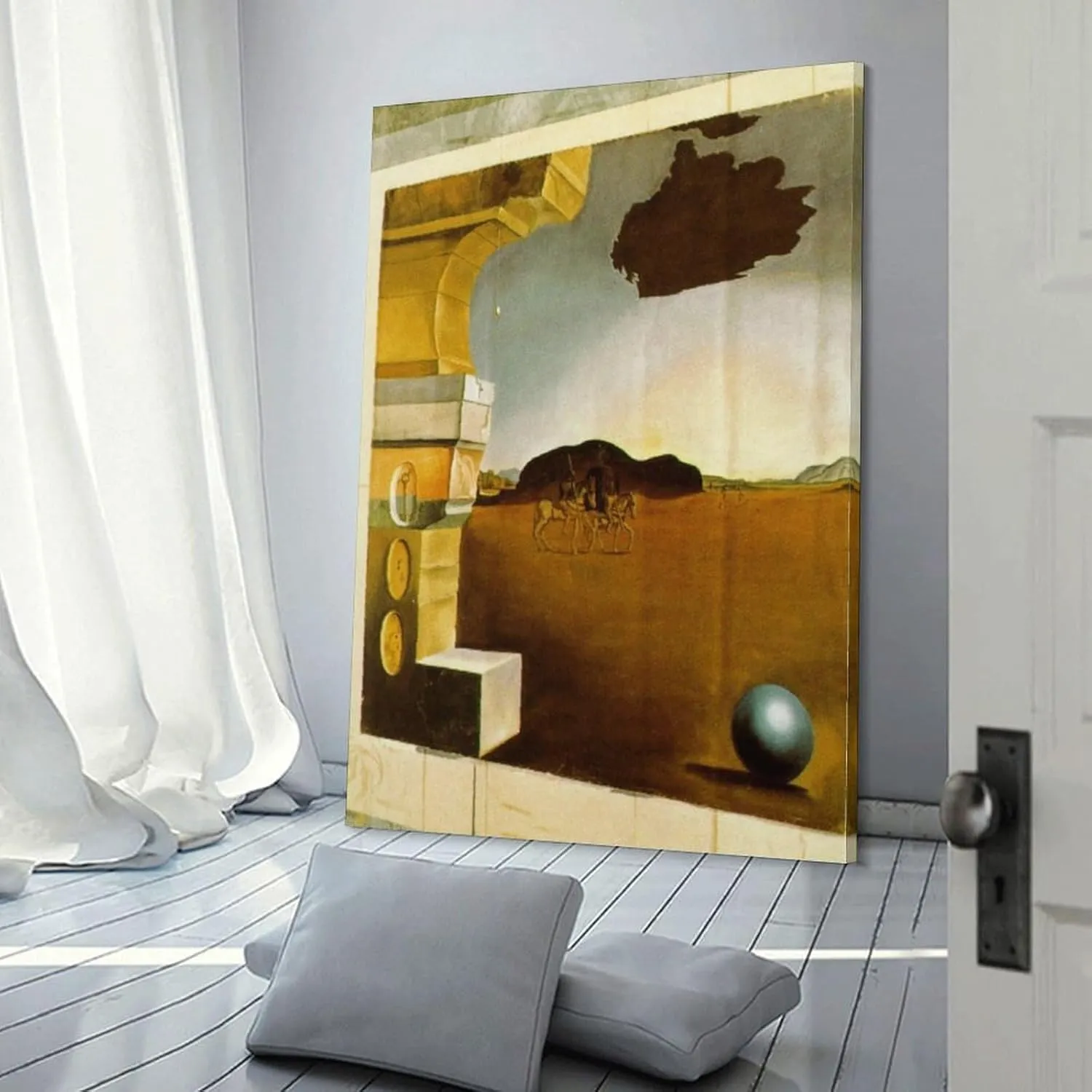 Salvador Dali Poster Mural Painting for Helena Rubinstein (panel 3) Canvas Art Poster And Wall Art Picture Print Modern Family Bedroom Decor Posters 20x30inch(50x75cm)