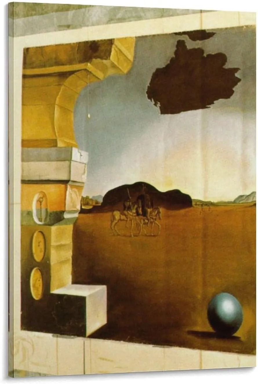 Salvador Dali Poster Mural Painting for Helena Rubinstein (panel 3) Canvas Art Poster And Wall Art Picture Print Modern Family Bedroom Decor Posters 20x30inch(50x75cm)