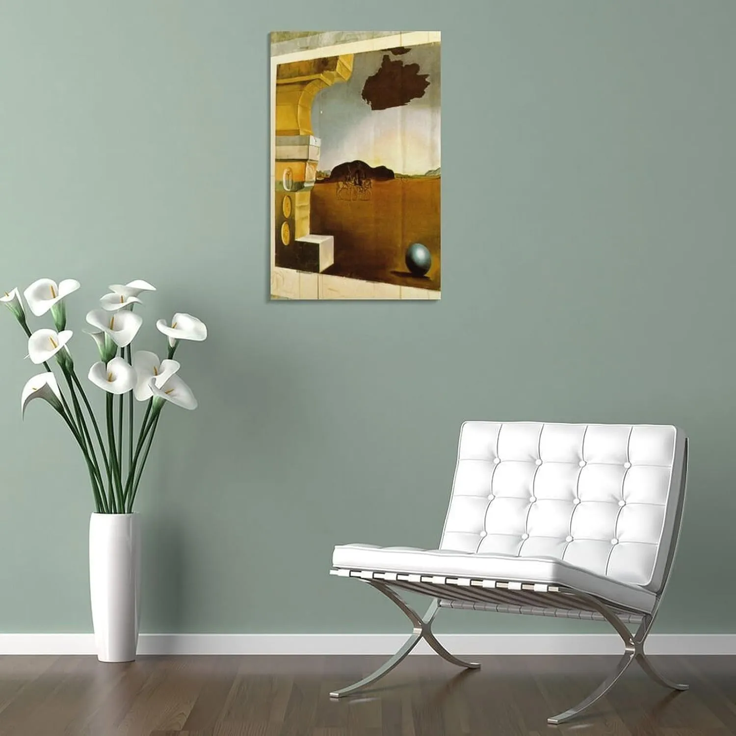 Salvador Dali Poster Mural Painting for Helena Rubinstein (panel 3) Canvas Art Poster And Wall Art Picture Print Modern Family Bedroom Decor Posters 20x30inch(50x75cm)