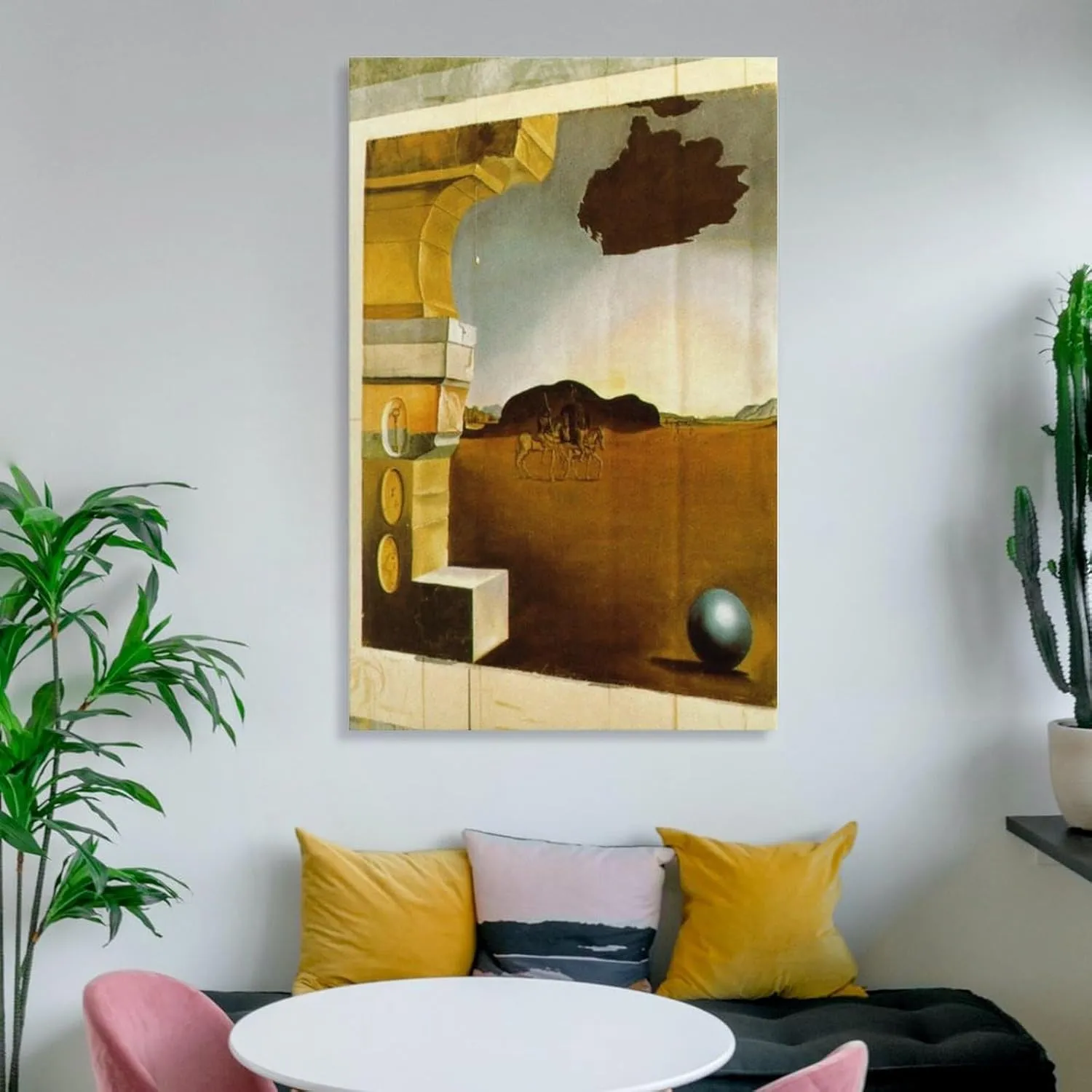 Salvador Dali Poster Mural Painting for Helena Rubinstein (panel 3) Canvas Art Poster And Wall Art Picture Print Modern Family Bedroom Decor Posters 20x30inch(50x75cm)