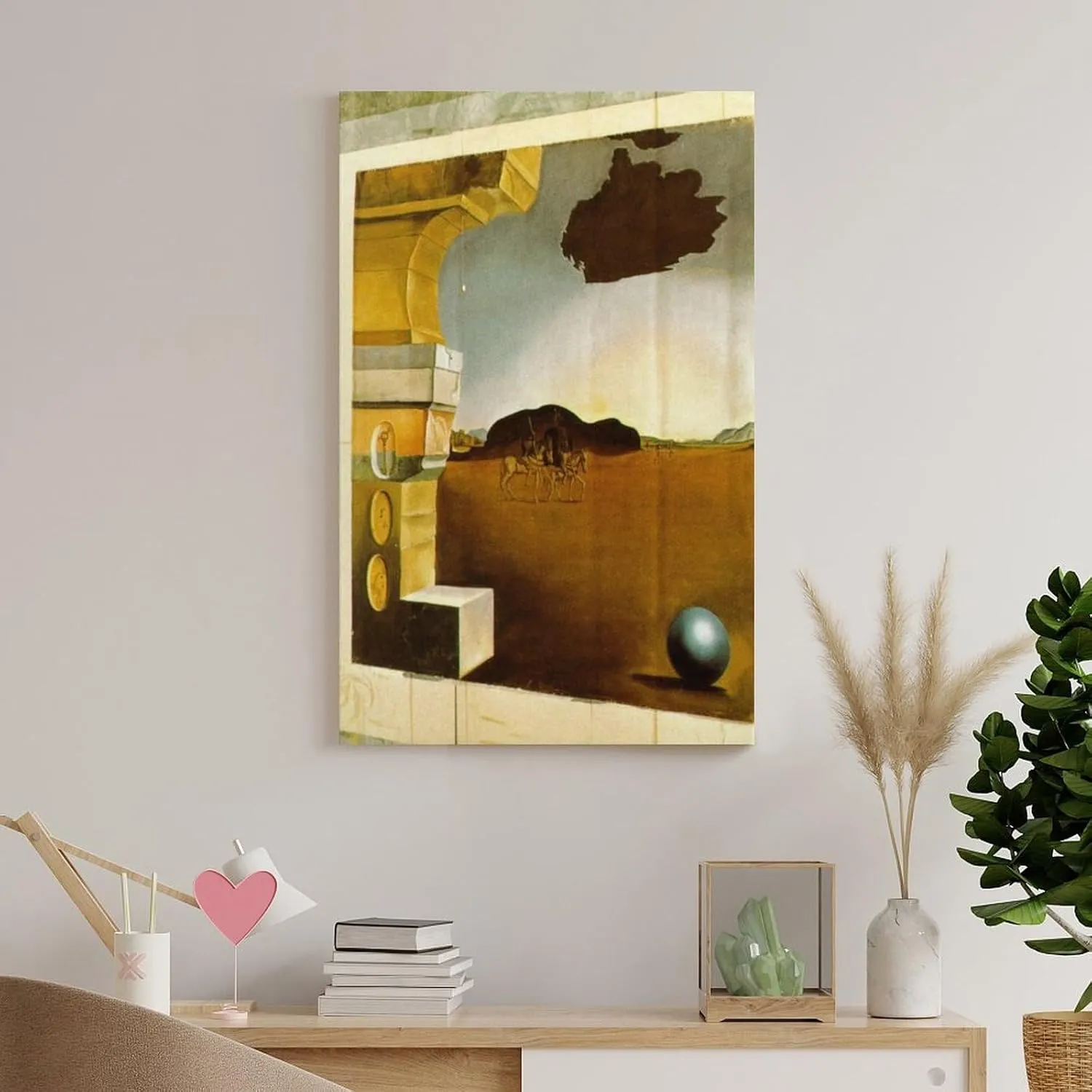 Salvador Dali Poster Mural Painting for Helena Rubinstein (panel 3) Canvas Art Poster And Wall Art Picture Print Modern Family Bedroom Decor Posters 20x30inch(50x75cm)