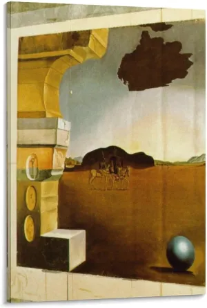 Salvador Dali Poster Mural Painting for Helena Rubinstein (panel 3) Room Aesthetic Poster Print Art Wall Painting Canvas Posters Modern Bedroom Decor 24x36inch(60x90cm)