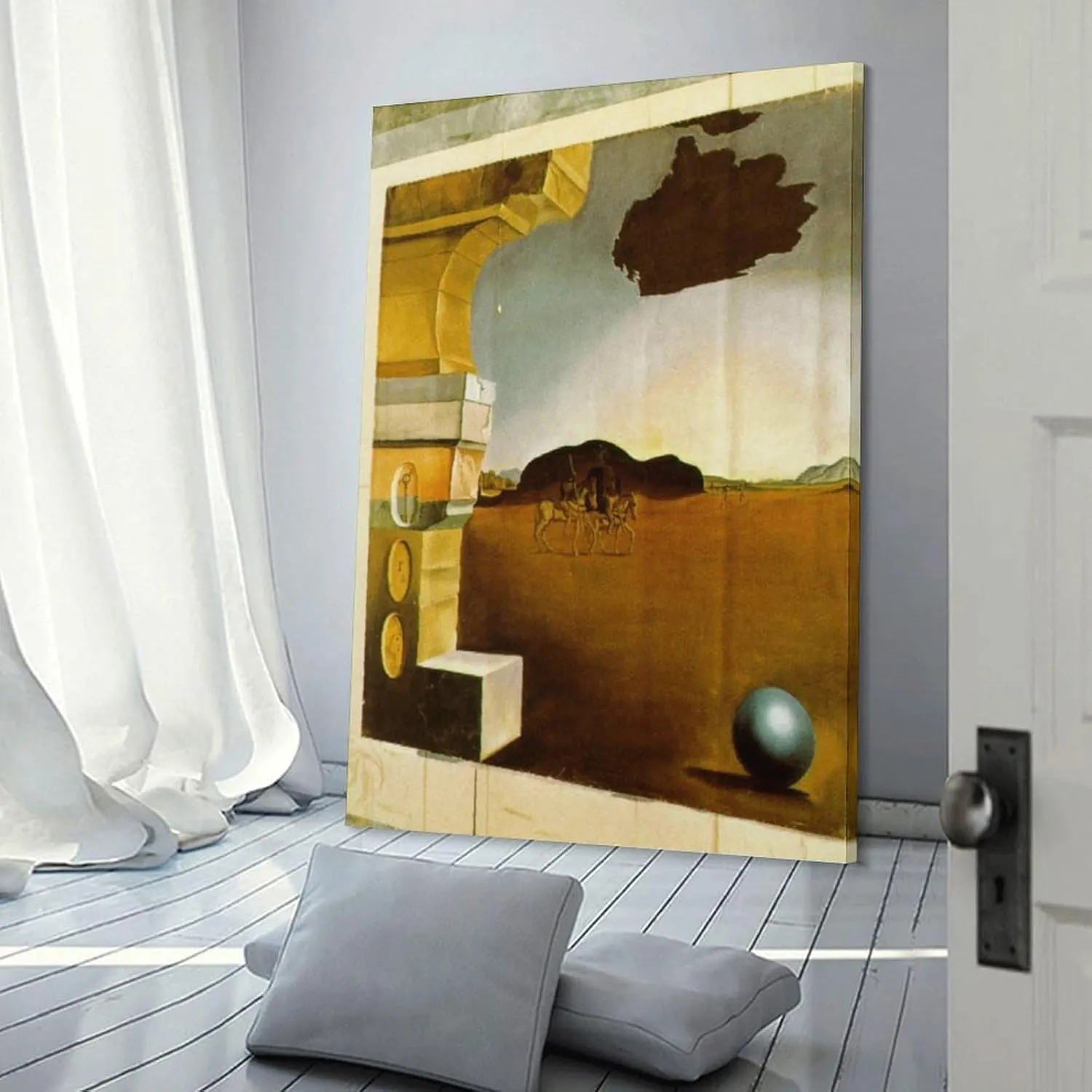 Salvador Dali Poster Mural Painting for Helena Rubinstein (panel 3) Room Aesthetic Poster Print Art Wall Painting Canvas Posters Modern Bedroom Decor 24x36inch(60x90cm)