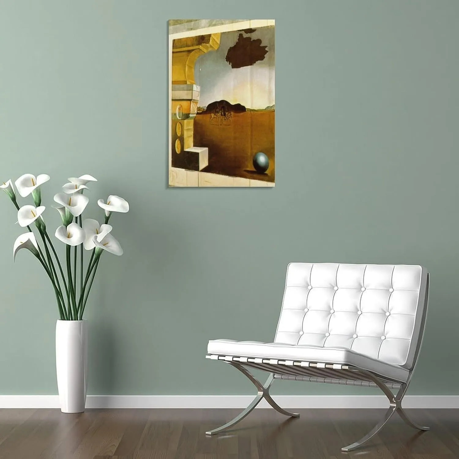 Salvador Dali Poster Mural Painting for Helena Rubinstein (panel 3) Room Aesthetic Poster Print Art Wall Painting Canvas Posters Modern Bedroom Decor 24x36inch(60x90cm)