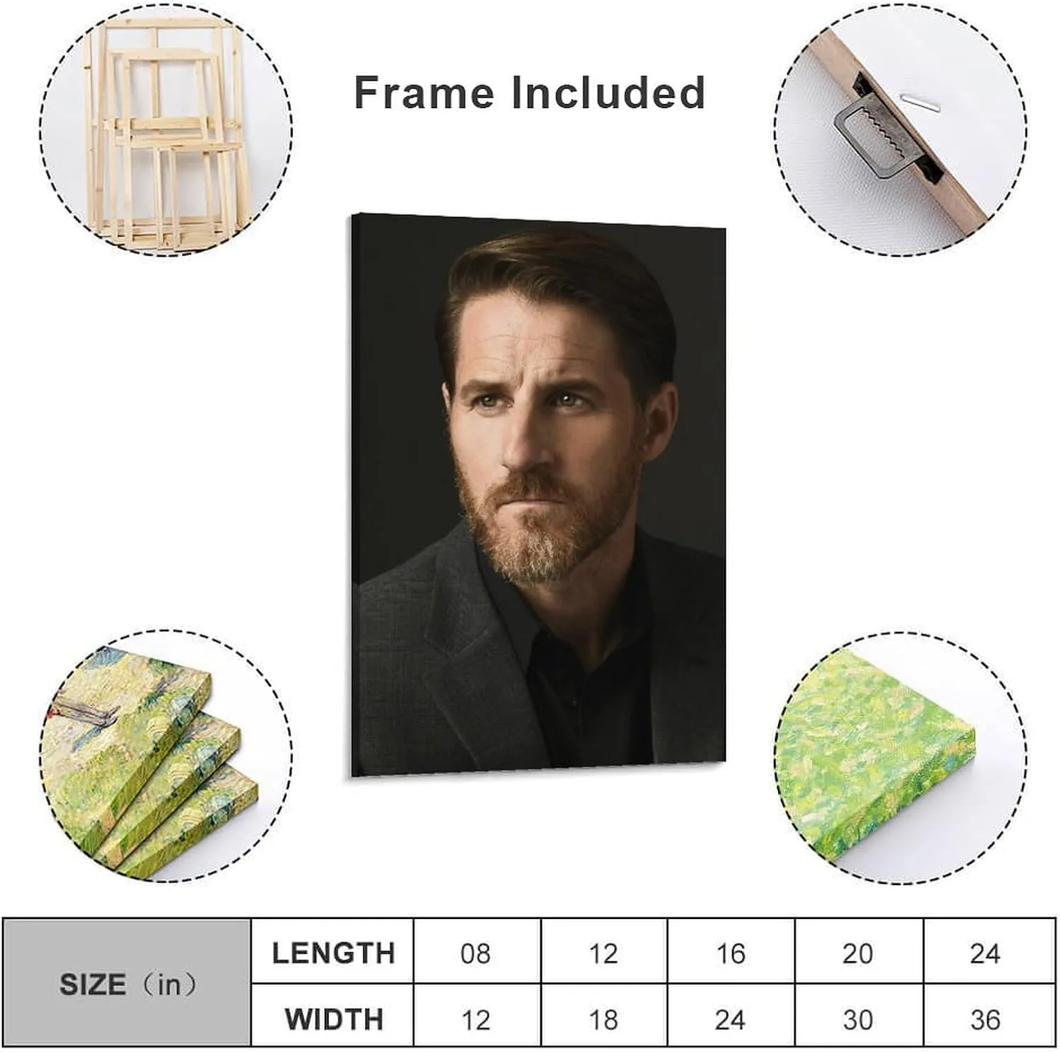 Sam Jaeger Poster (10) Canvas Wall Art Prints Poster Gifts Photo Picture Painting Posters Room Decor Home Decorative 20x30inch(50x75cm)