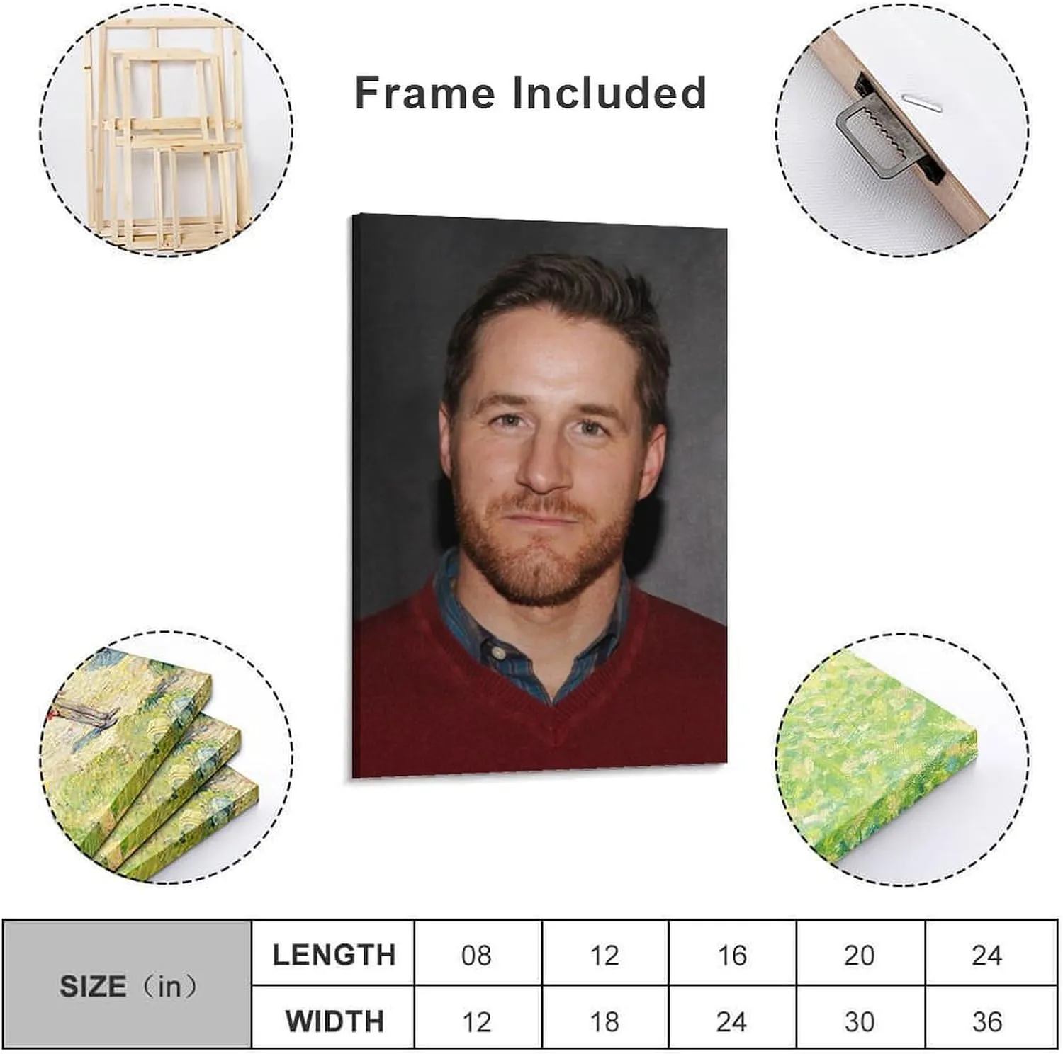 Sam Jaeger Poster (2) Artworks Picture Print Poster Wall Art Painting Canvas Gift Decor Home Posters Decorative 20x30inch(50x75cm)