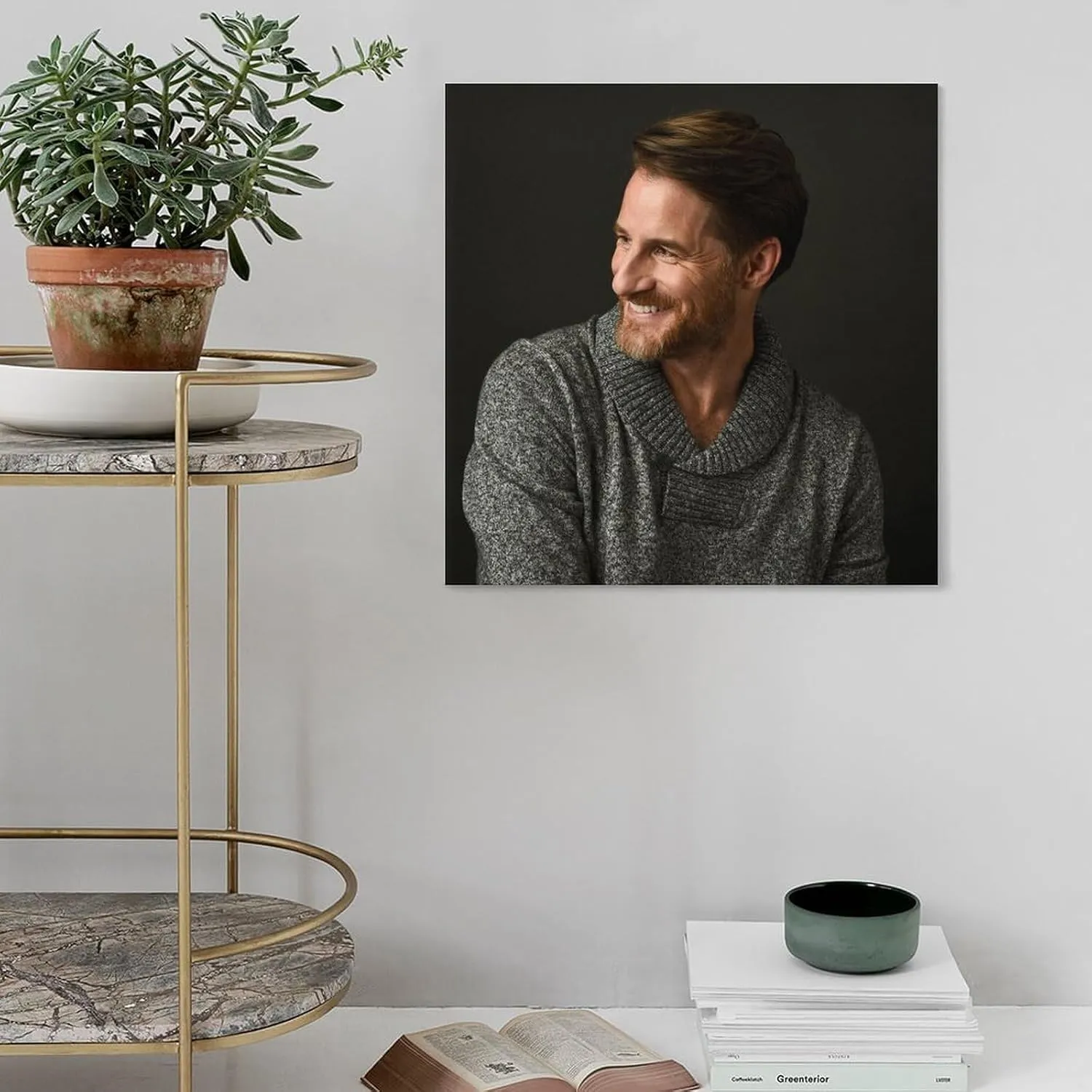 Sam Jaeger Poster (6) Artworks Canvas Poster Room Aesthetic Wall Art Prints Home Modern Decor Gifts Framed-unframed 20x20inch(50x50cm)