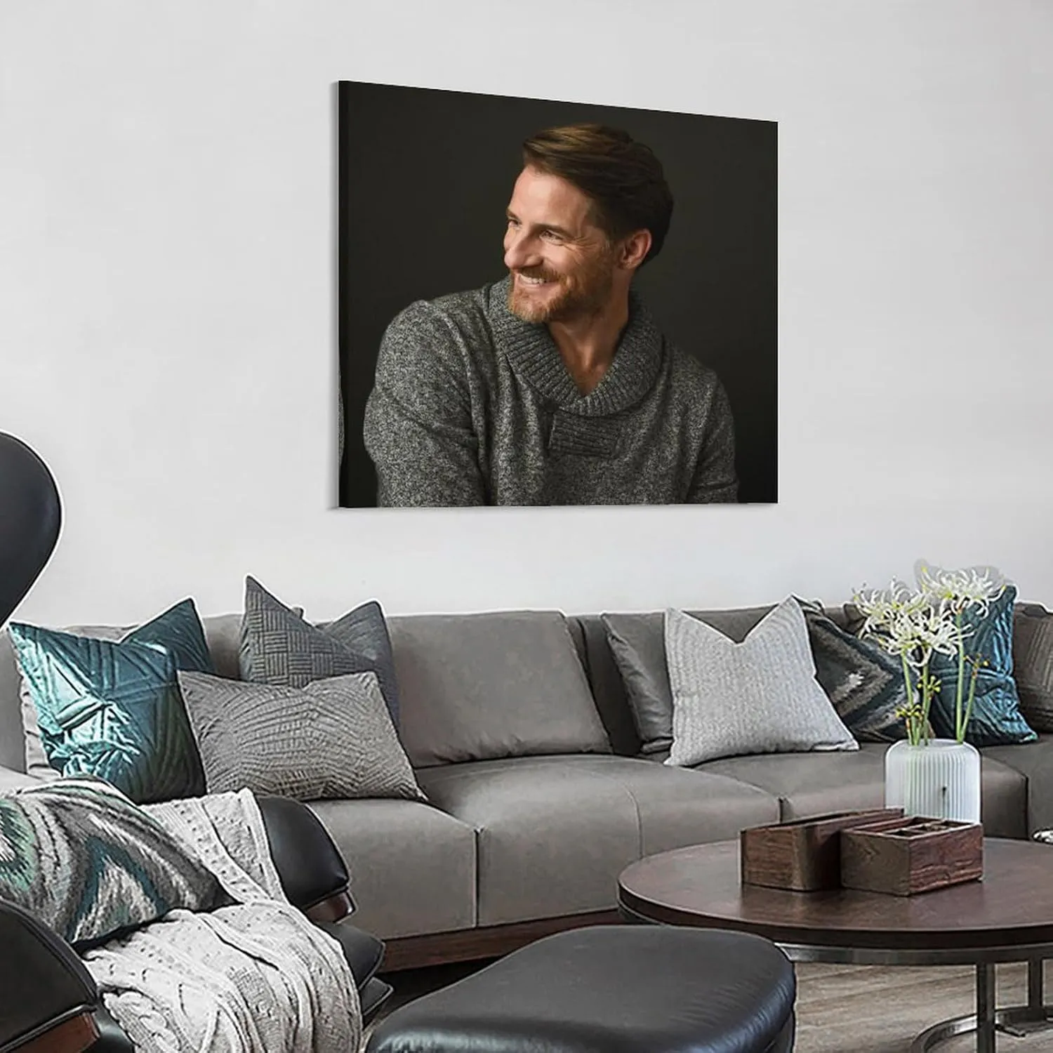 Sam Jaeger Poster (6) Artworks Canvas Poster Room Aesthetic Wall Art Prints Home Modern Decor Gifts Framed-unframed 20x20inch(50x50cm)