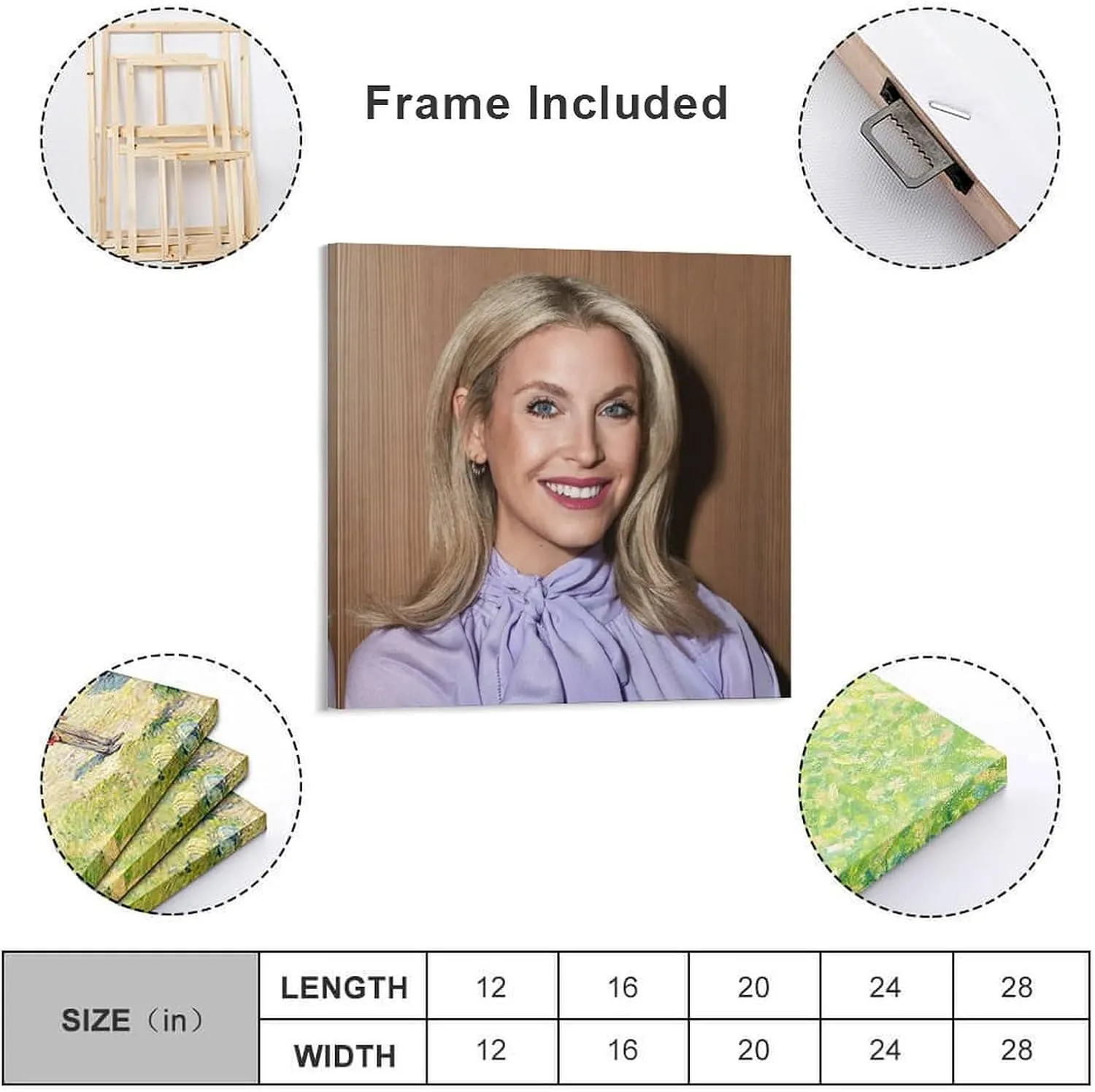 Samantha Brown Poster (15) Wall Art Poster Gifts Bedroom Prints Home Decor Hanging Picture Canvas Painting Posters 20x20inch(50x50cm)