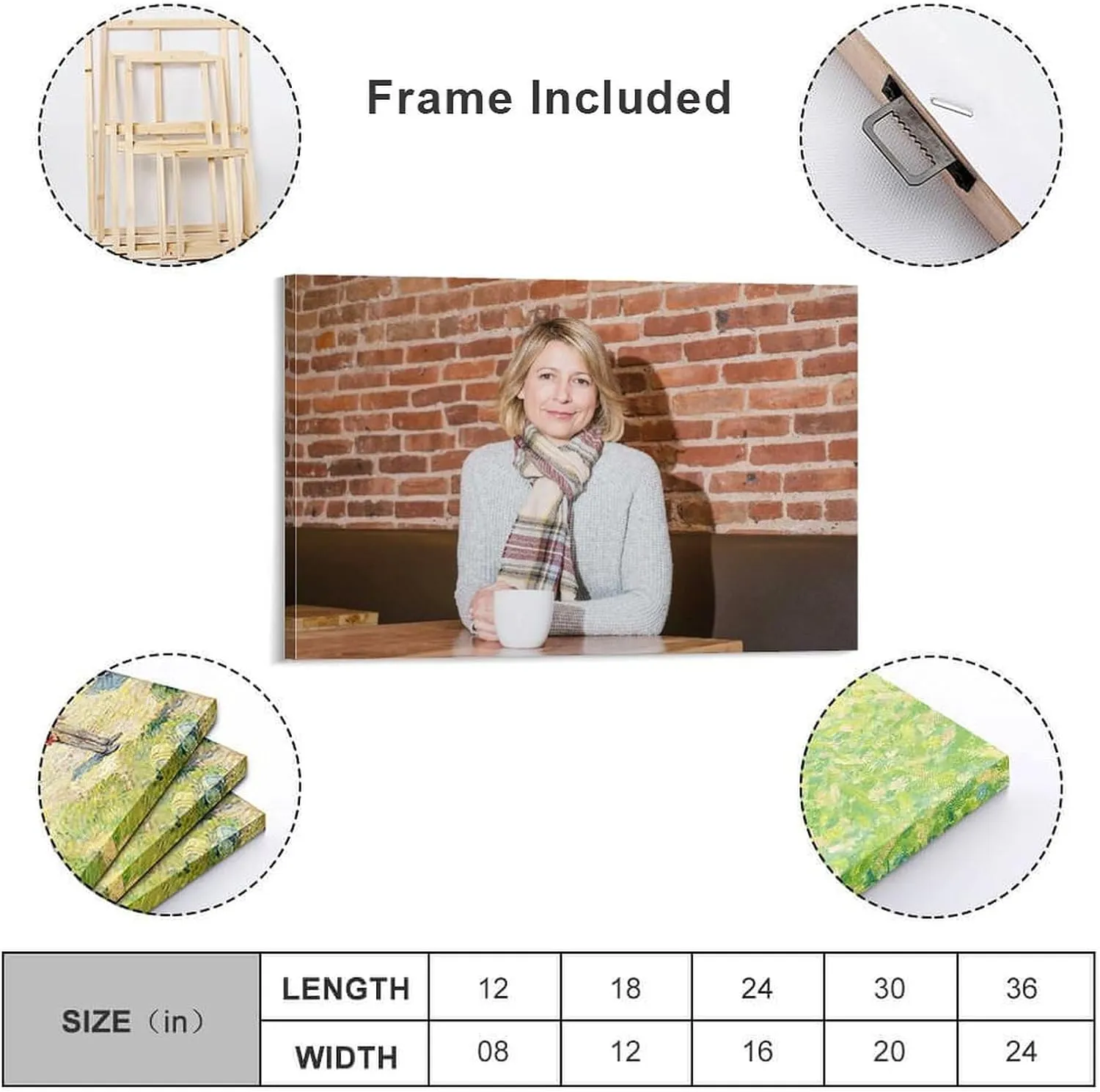 Samantha Brown Poster (16) Canvas Wall Art Prints Poster Gifts Photo Picture Painting Posters Room Decor Home Decorative 20x30inch(50x75cm)