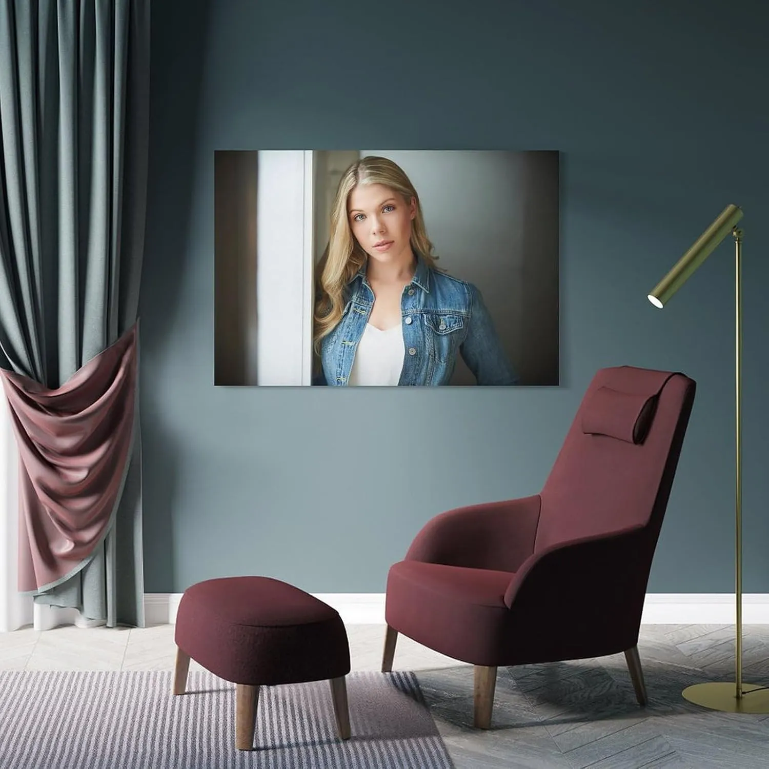 Samantha Brown Poster (2) Print Photo Art Painting Canvas Poster Home Decorative Bedroom Modern Decor Posters Gifts 20x30inch(50x75cm)
