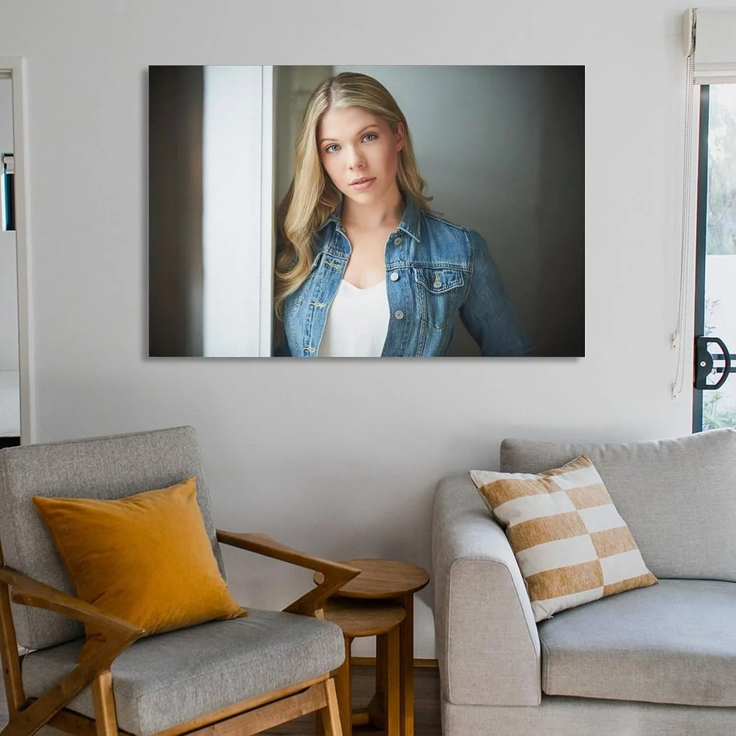 Samantha Brown Poster (2) Print Photo Art Painting Canvas Poster Home Decorative Bedroom Modern Decor Posters Gifts 20x30inch(50x75cm)