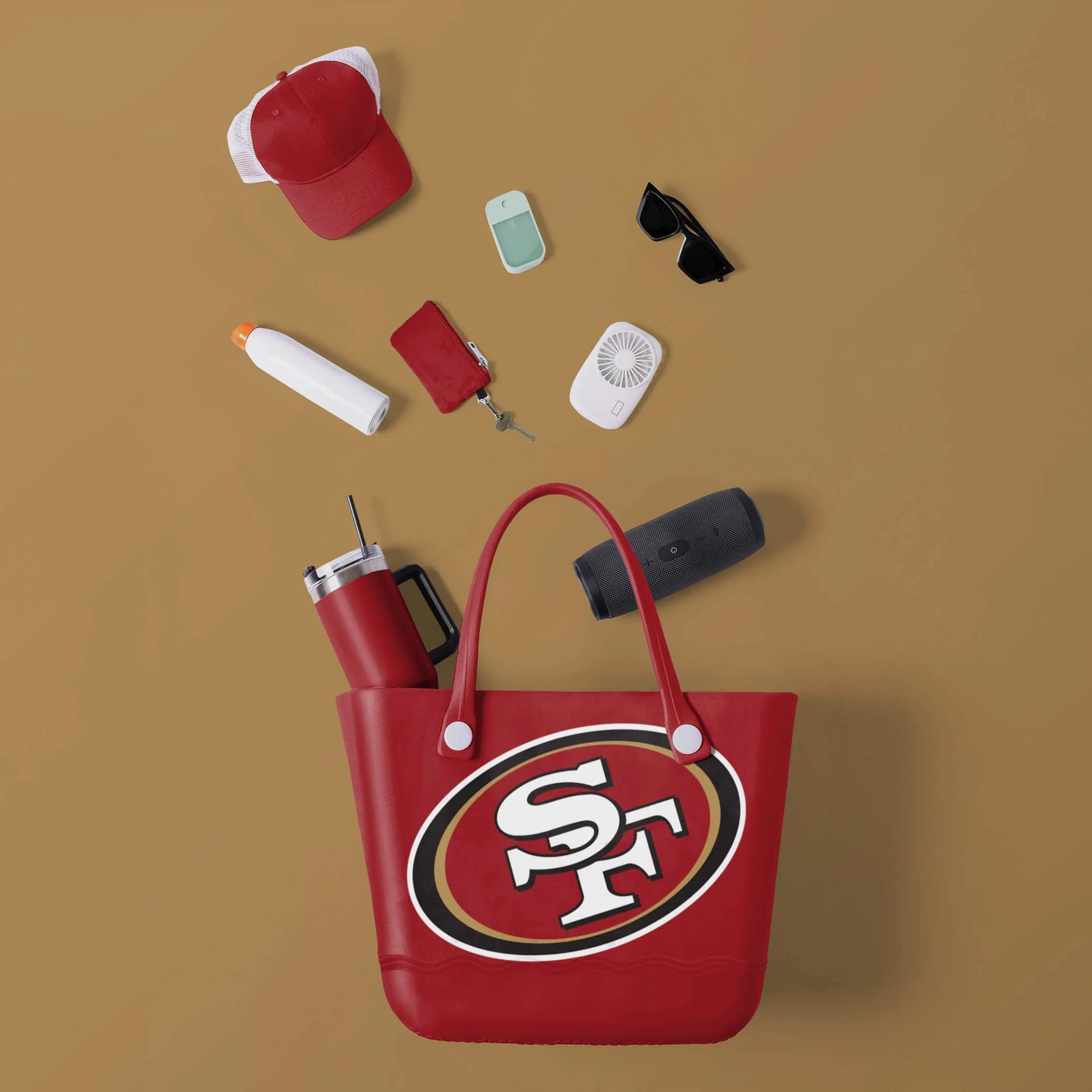 San Francisco 49ers Big Logo Tailgate Tote Bag