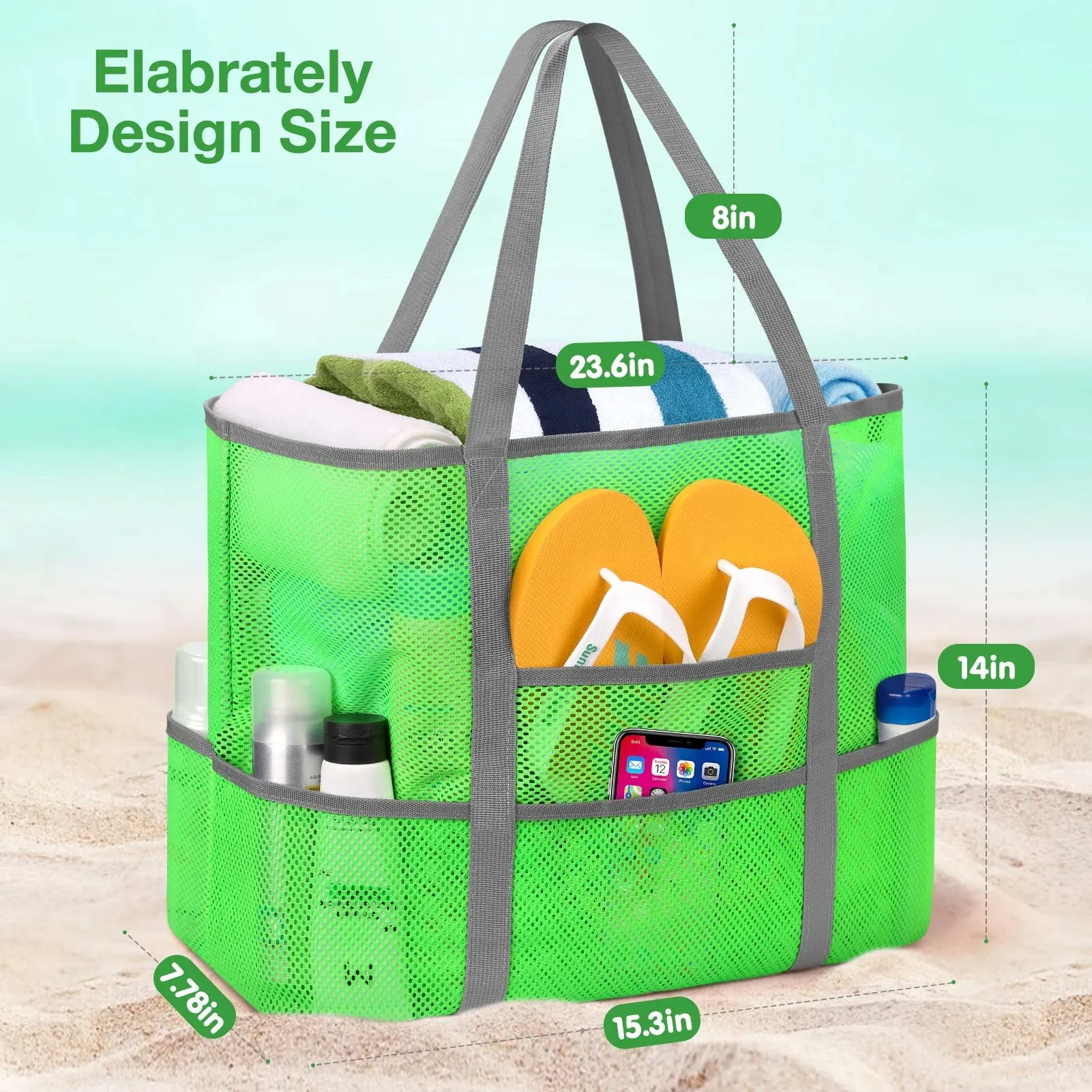 Sandproof Beach Bag