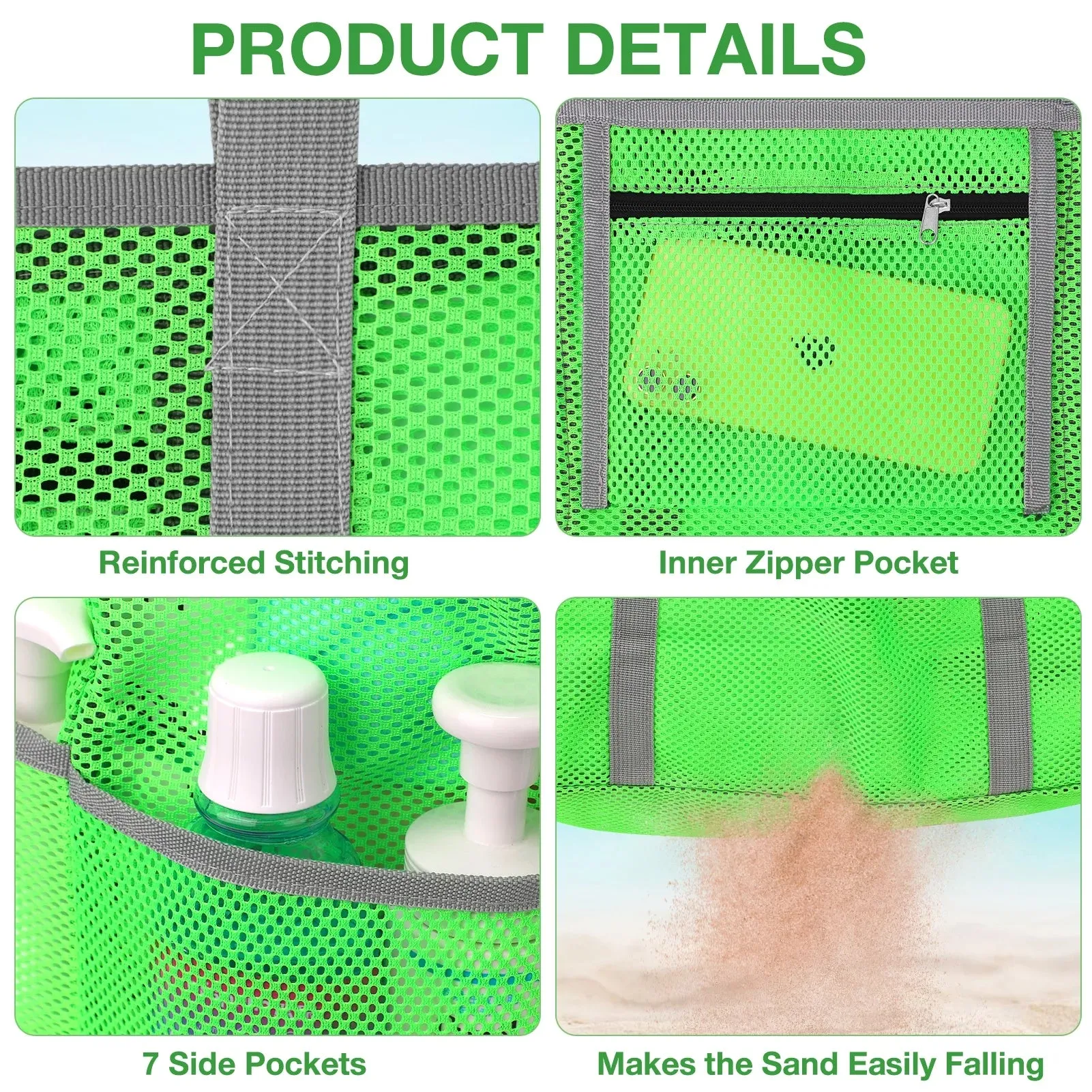 Sandproof Beach Bag