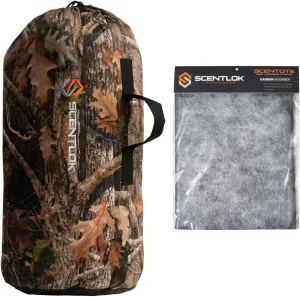 Scentlok Carbon Adsorber & Stuff Sack Duffel Bag (True Timber Kanati)