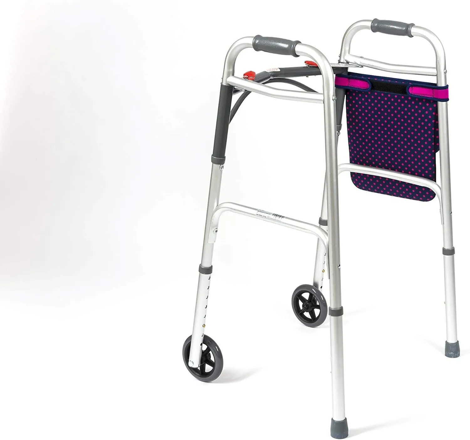 Scoot-About Bag - Walking Frame Side Storage Bag, Mobility Storage Shopping Bag, Organizer Pouch Tote, Walker Basket