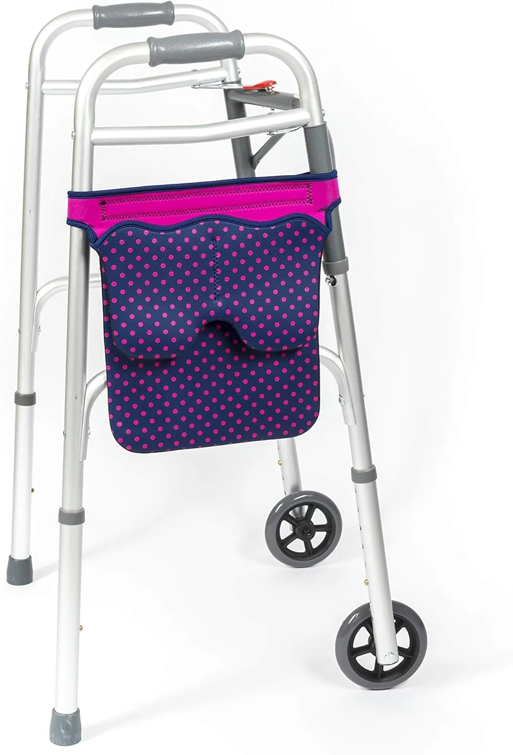 Scoot-About Bag - Walking Frame Side Storage Bag, Mobility Storage Shopping Bag, Organizer Pouch Tote, Walker Basket