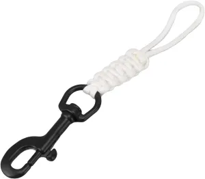 Scuba Diving Lanyard,Hand Woven Diving Lanyard Anti Loss Strap with Stainless Steel Clip, Essential Dive Safety Gear for Underwater Enthusiasts