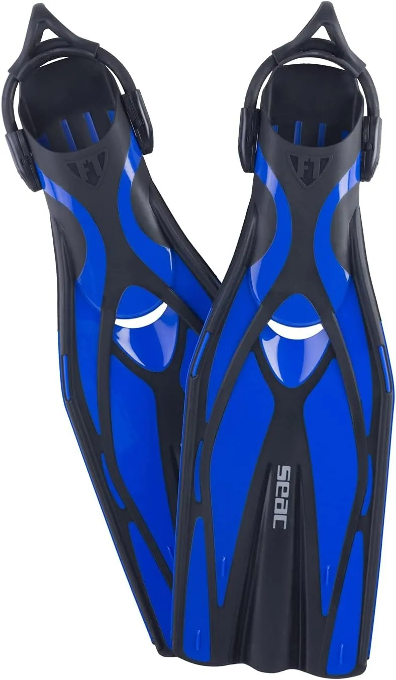SEAC F1 S, Ultra Light Scuba Diving fins with Sling Strap