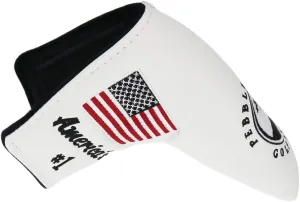 SEACLOUD Pebble Beach Golf Head Cover Putter Blade Cover USA Flag for Scotty Cameron