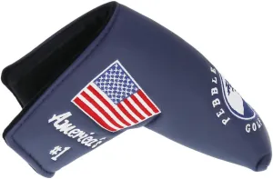 SEACLOUD Pebble Beach Golf Head Cover Putter Blade Cover USA Flag for Scotty Cameron