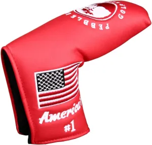 SEACLOUD Pebble Beach Golf Head Cover Putter Blade Cover USA Flag for Scotty Cameron