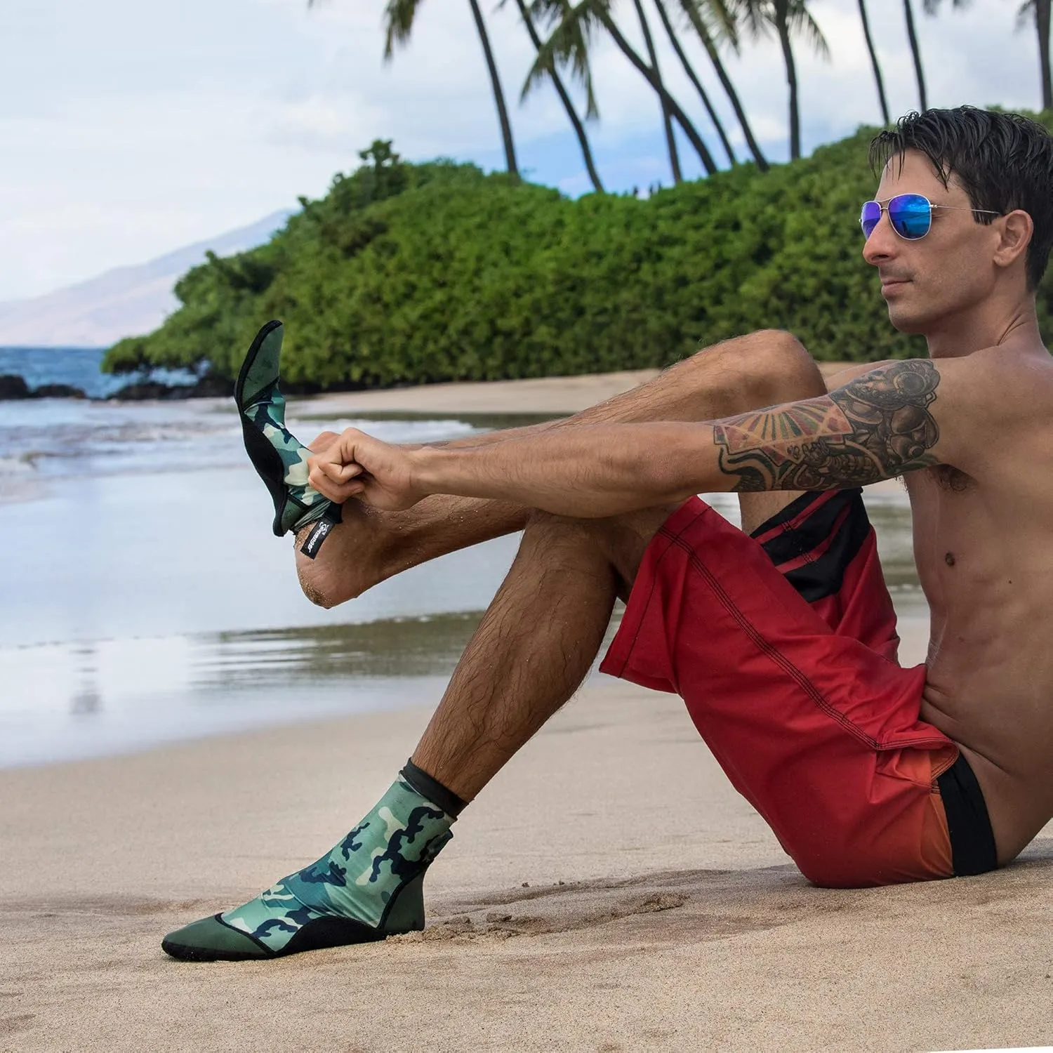 Seavenger SeaSnugs Tall Beach Socks for Soccer