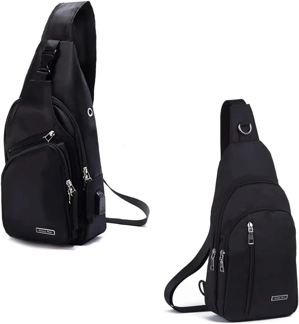 Seoky Rop Crossbody Sling Backpack Sling Bag Travel Hiking Chest Bag Daypack