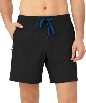 Separatec Mens Athletic Gym Shorts - Breathable Men's Quick Dry Short with Zipper Pockets for Running, Workout