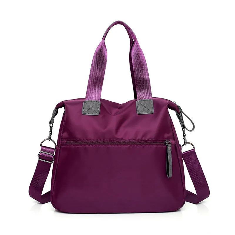Shannon – Functional Nylon Shoulder Bag with Multiple Pockets
