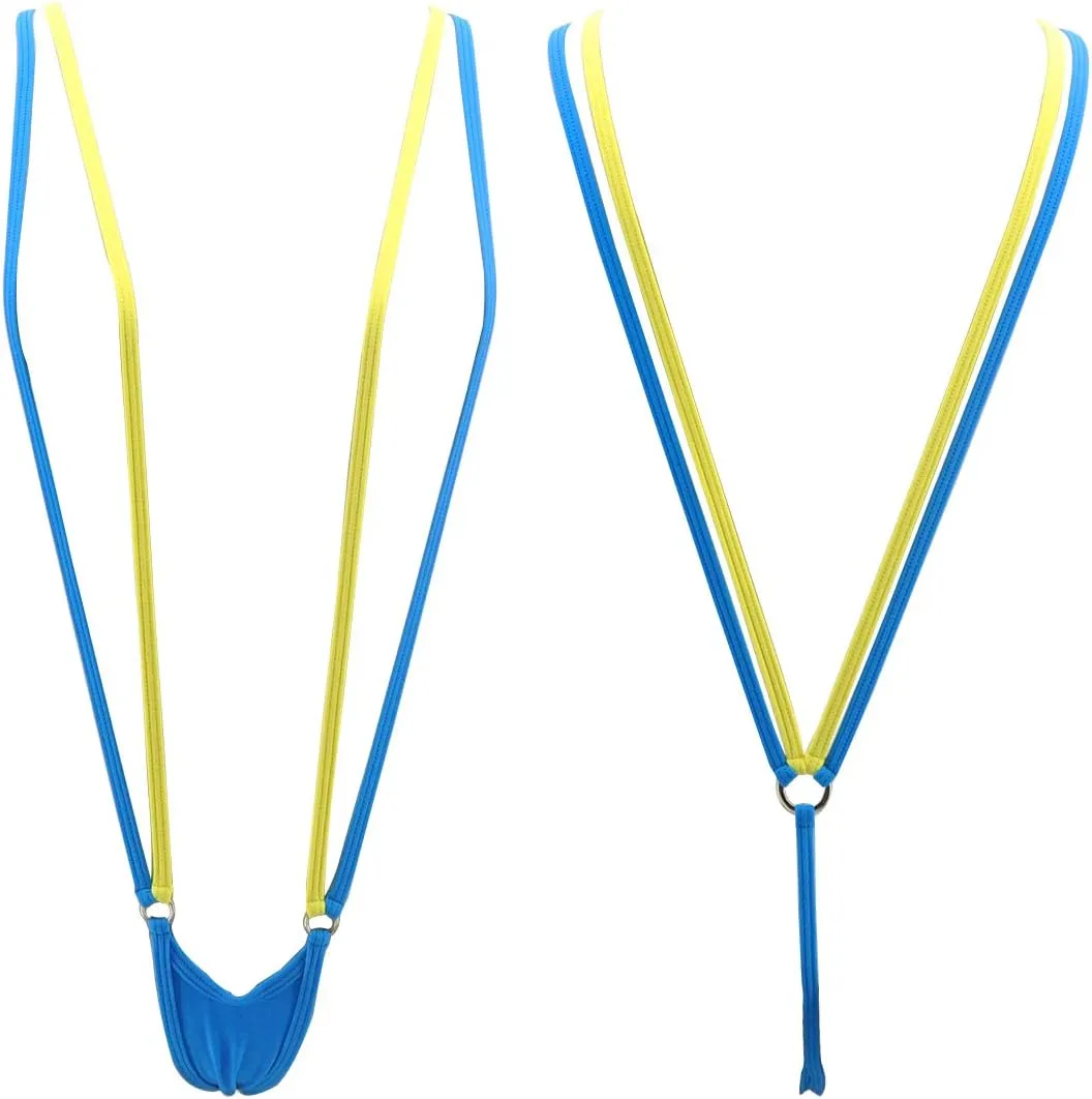 SHERRYLO Slingshot Bikini for Women Topless G String Bottom Extreme Suspender Sling Micro Bikinis
