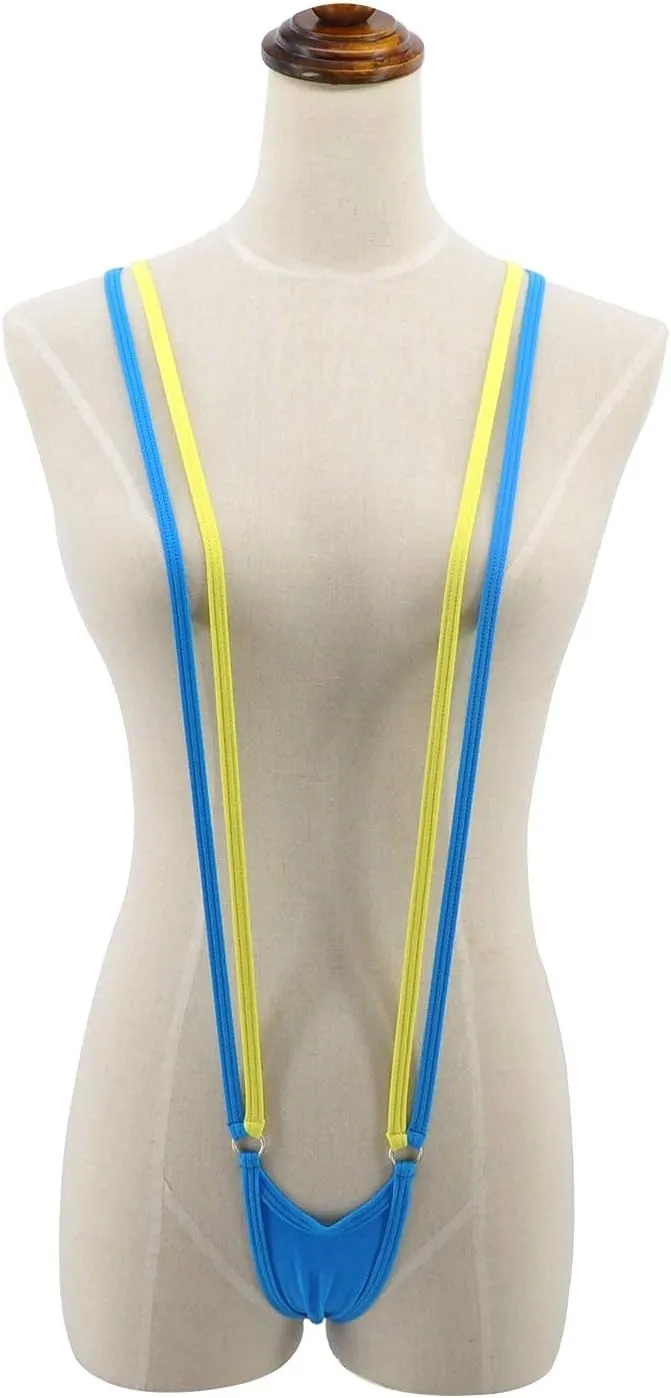 SHERRYLO Slingshot Bikini for Women Topless G String Bottom Extreme Suspender Sling Micro Bikinis