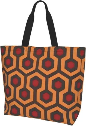 Shining Overlook Large Capacity Shoulder Shopping Bag For Outdoor Travel Beach Holiday Gift