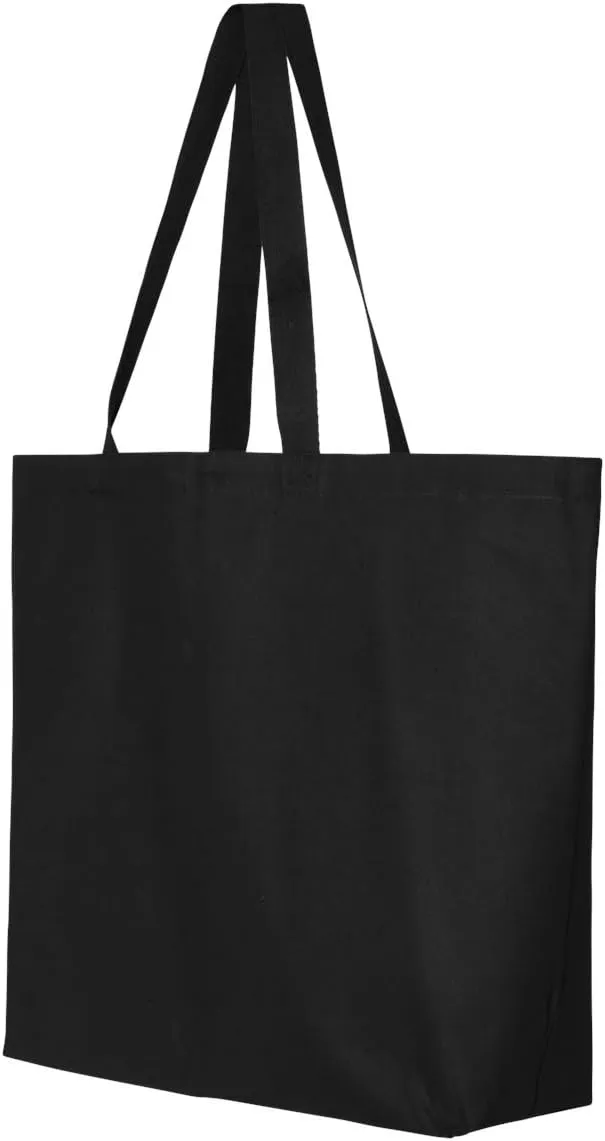 shop4ever Jesus Cross Jumbo Heavy Canvas Tote Reusable Shopping Bag