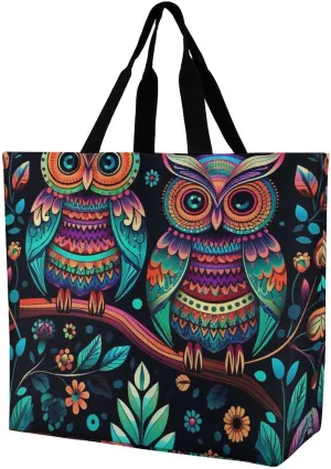 Shopping Bag for Women, Various Fruits Tote Bag, Large Capacity Shoulder Bags for Groceries Travel