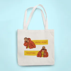 Shopping hotline bling meme Tote Bag with Zipper