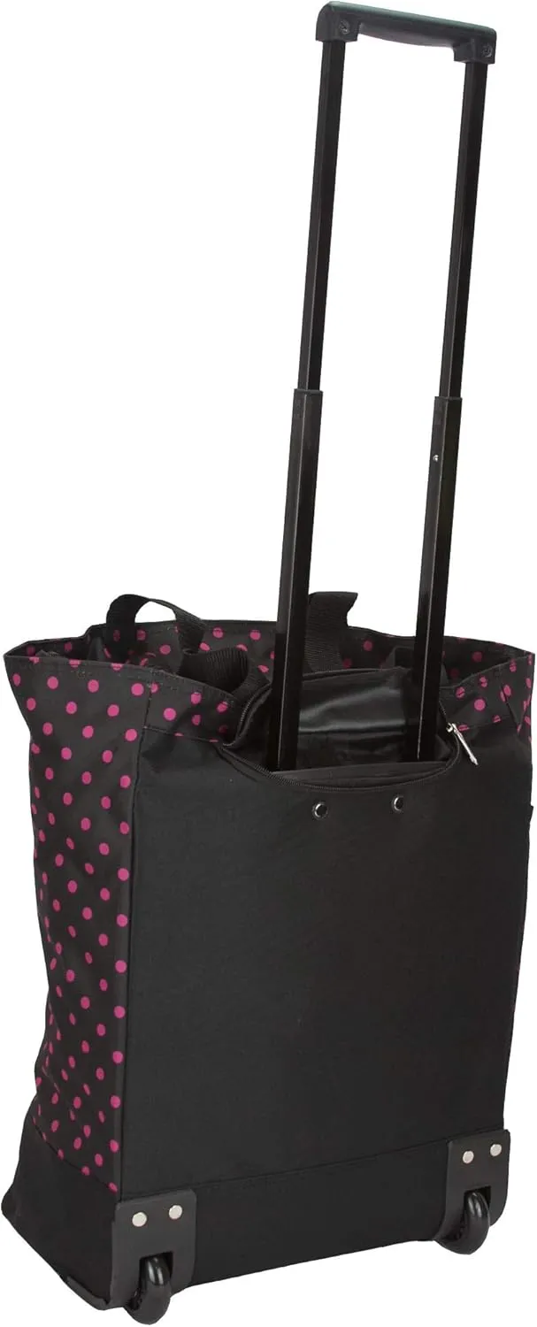 Shopping Tote Bag with Wheels