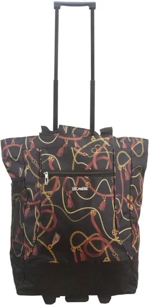 Shopping Tote Bag with Wheels