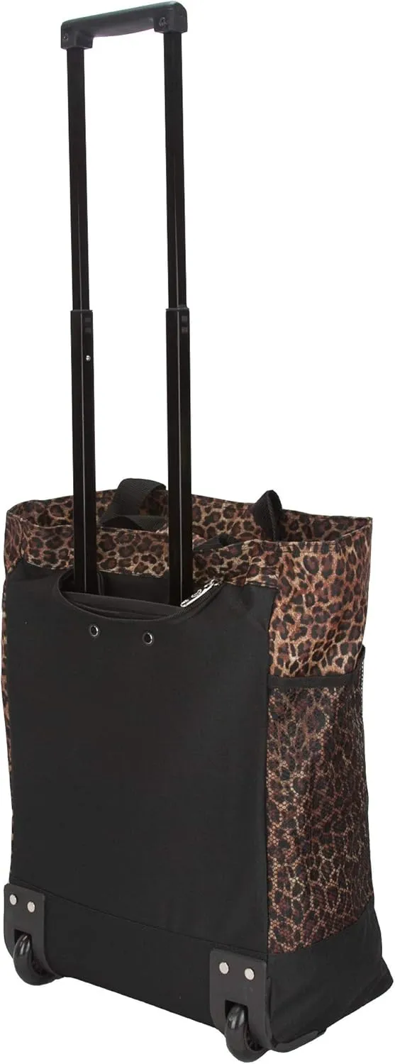 Shopping Tote Bag with Wheels