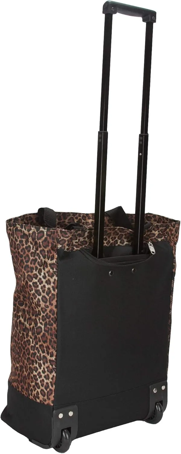 Shopping Tote Bag with Wheels