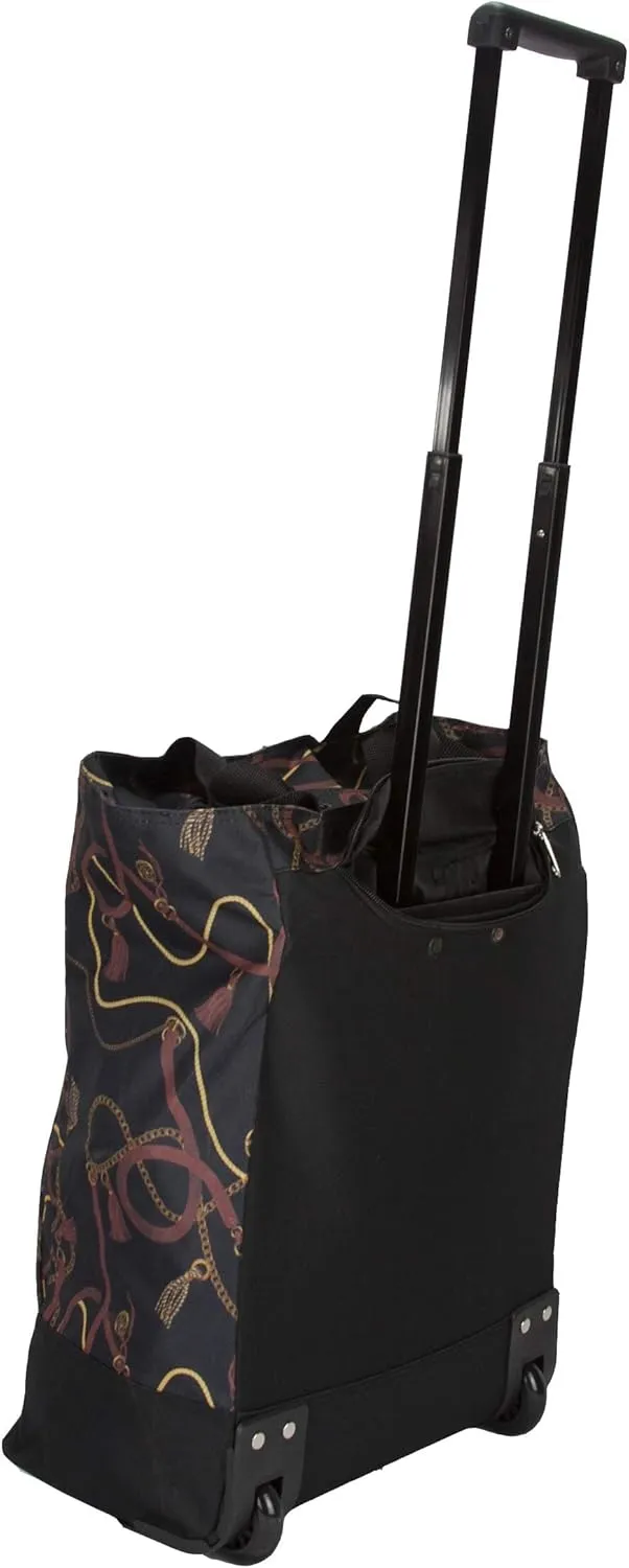 Shopping Tote Bag with Wheels