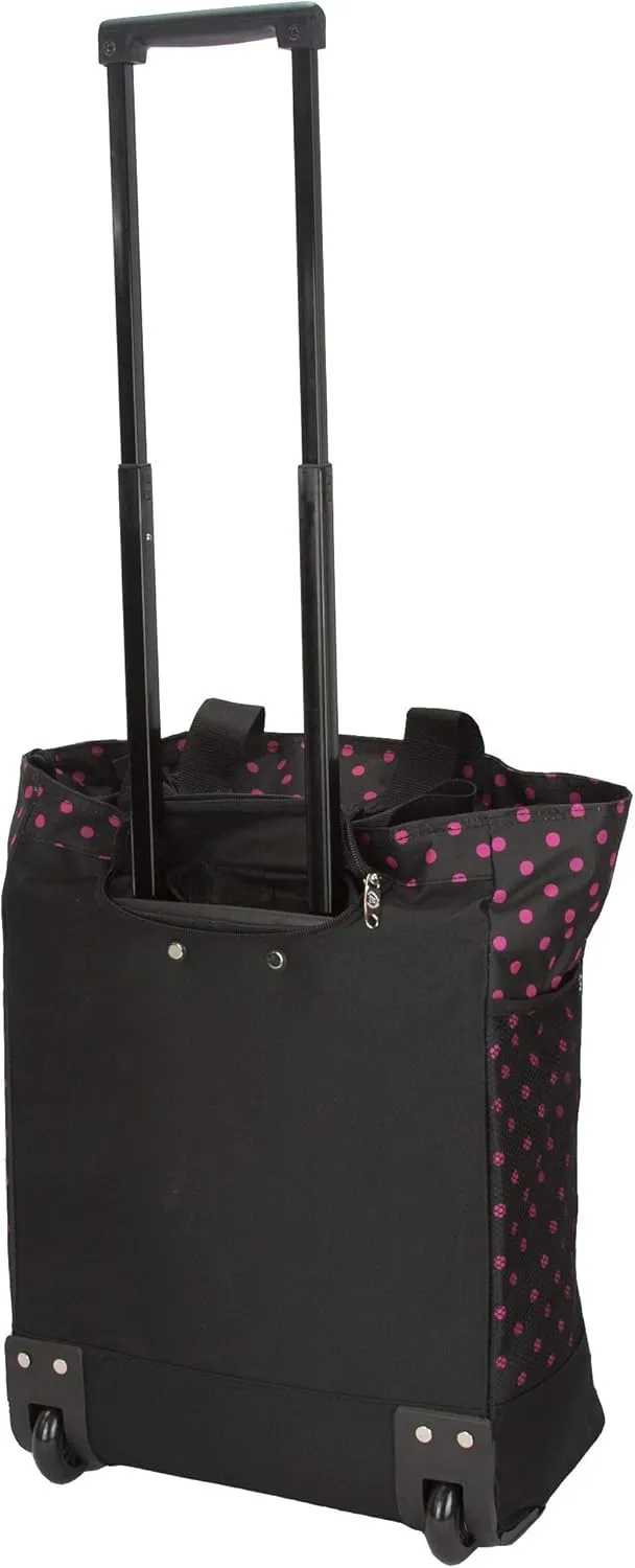 Shopping Tote Bag with Wheels