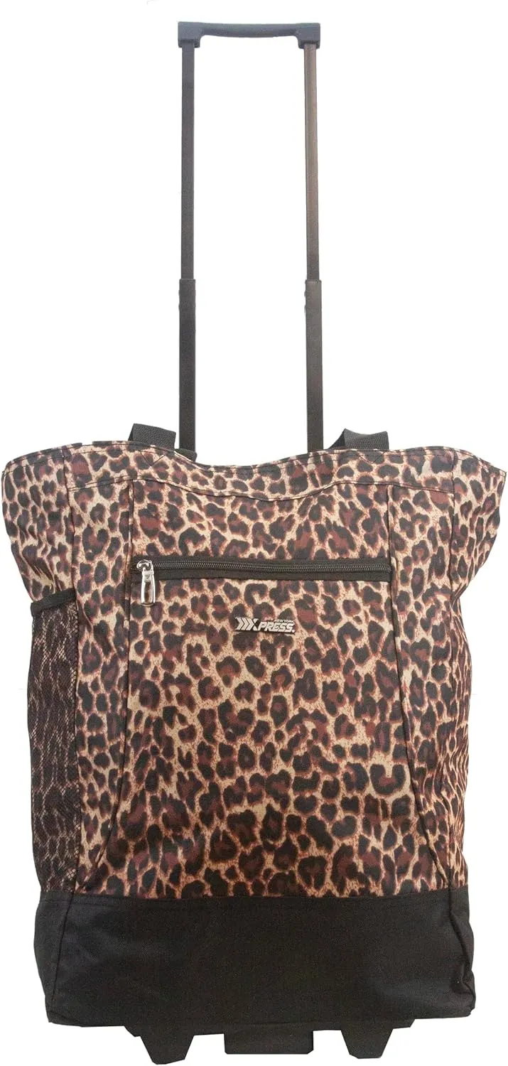 Shopping Tote Bag with Wheels